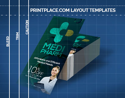 Metallic Rack Cards Printing